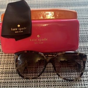 Kate Spade tortoise shell sunglasses